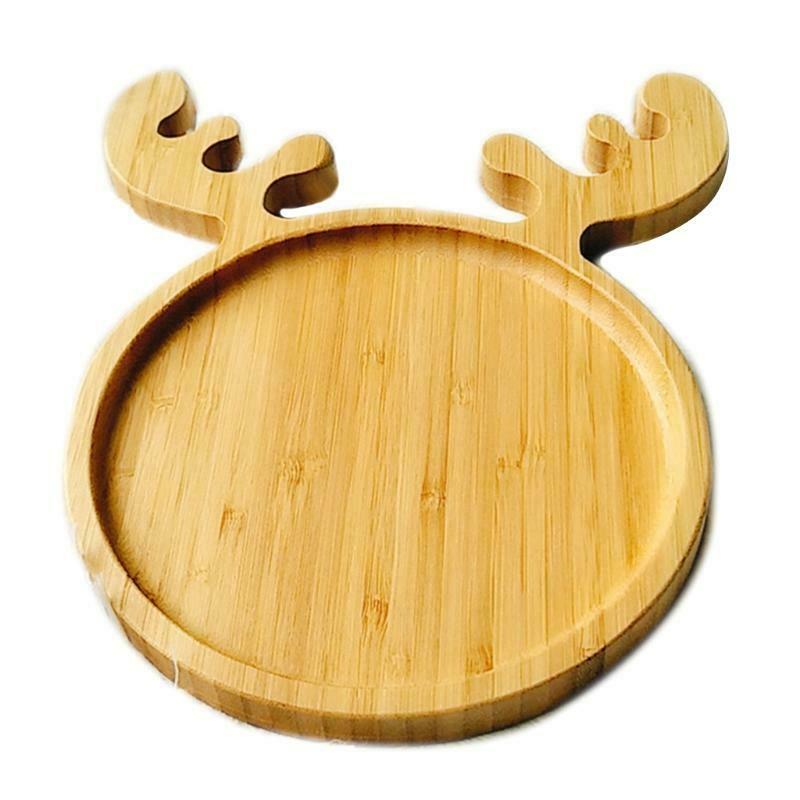 Wood Dessert Snack Plate Japanese Style Bread Wooden Plates Decorative Tableware