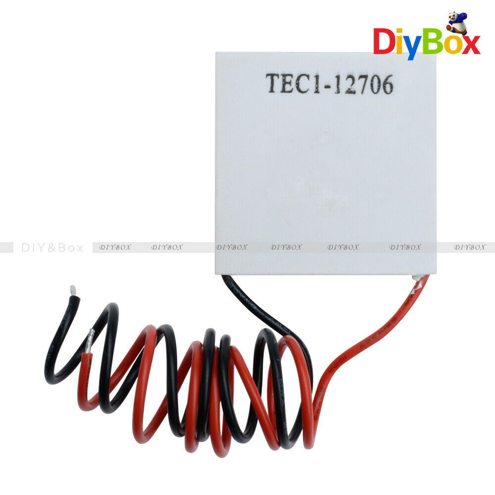 [10PCS] TEC1-12706 Heatsink Thermoelectric Cooler Cooling Peltier Plate Module