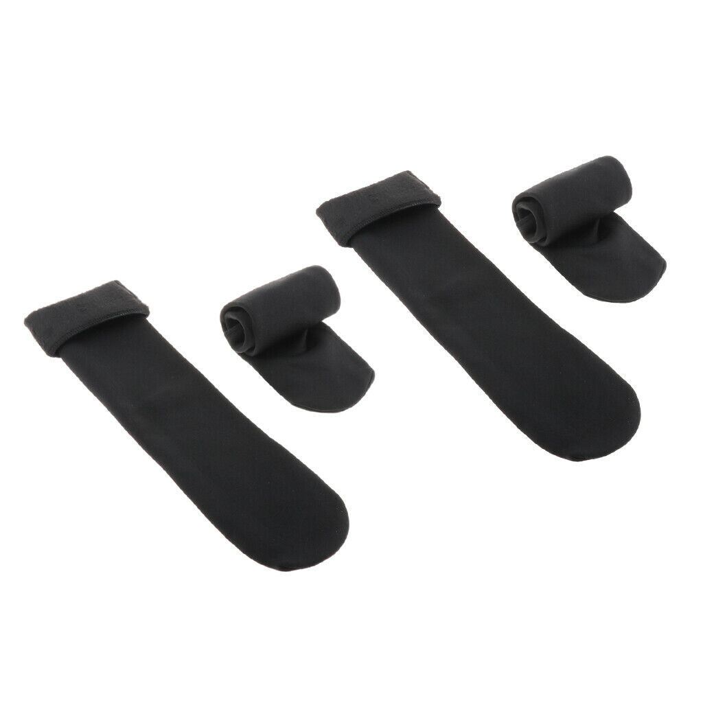 2 Pairs Autumn Winter Thickening Wamer Socks for Women Men Breathable Black