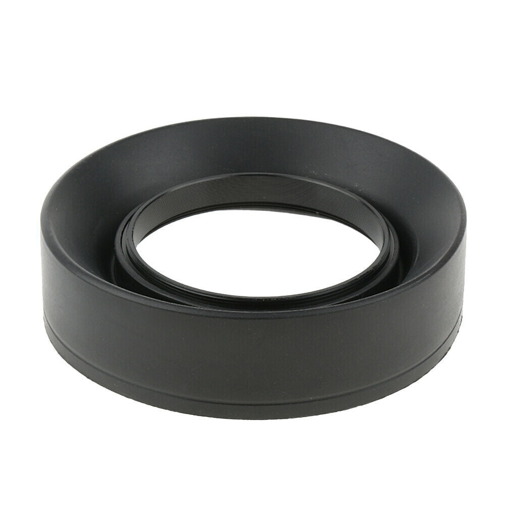 Rubber Wide Angle Standard Telephoto Lens Hood for Canon Nikon Camera 67mm