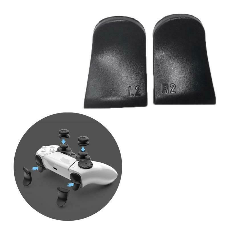 1 Pair Anti Slip L2 R2 Trigger Extended Buttons Kit For PS5 Controller Extenders