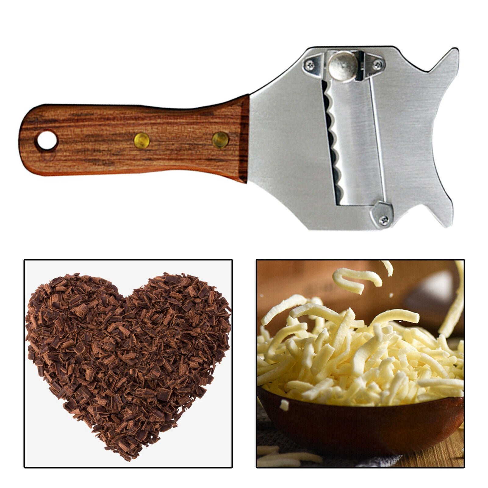 Rustproof Truffle Slicer Planer Adjustable Chocolate Cheese Shaver Cutter