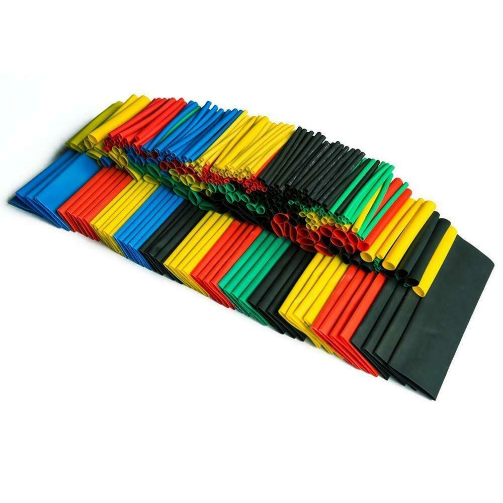 164pcs 2:1 Heat Shrink Tube Tubing Sleeve Wrap Wire cable Insulated Assorted Kit