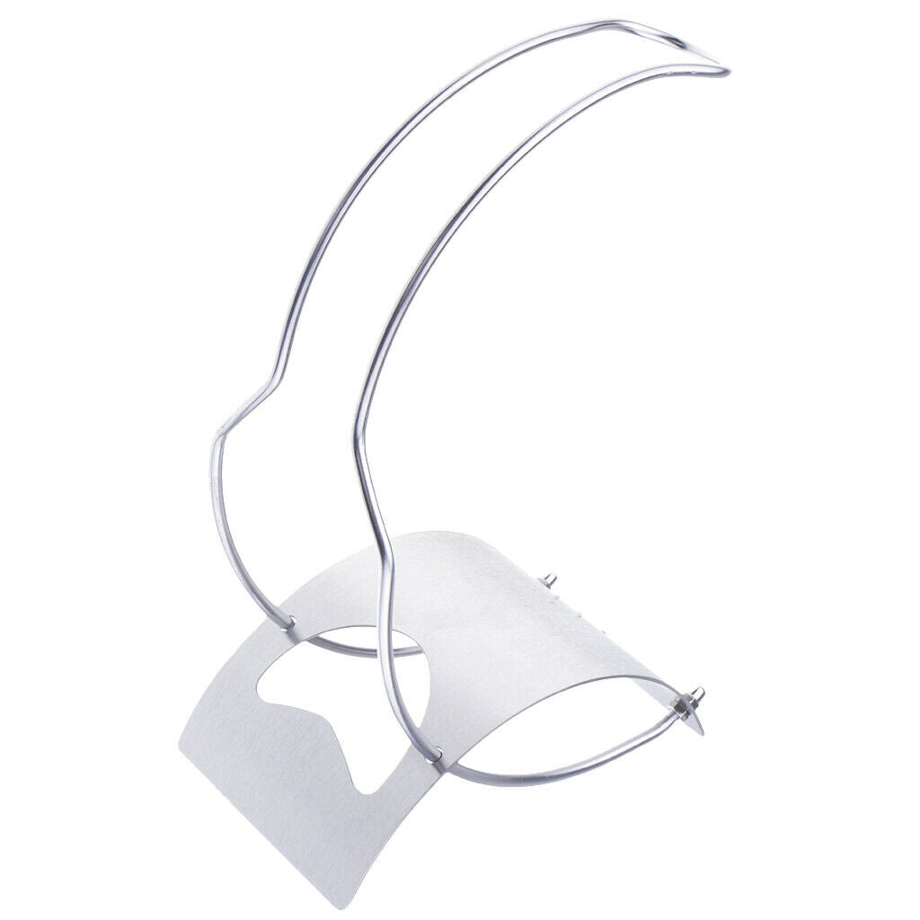 1 Piece Stainless Steel Red Wine Bottle Holder Transparent  Display Stand