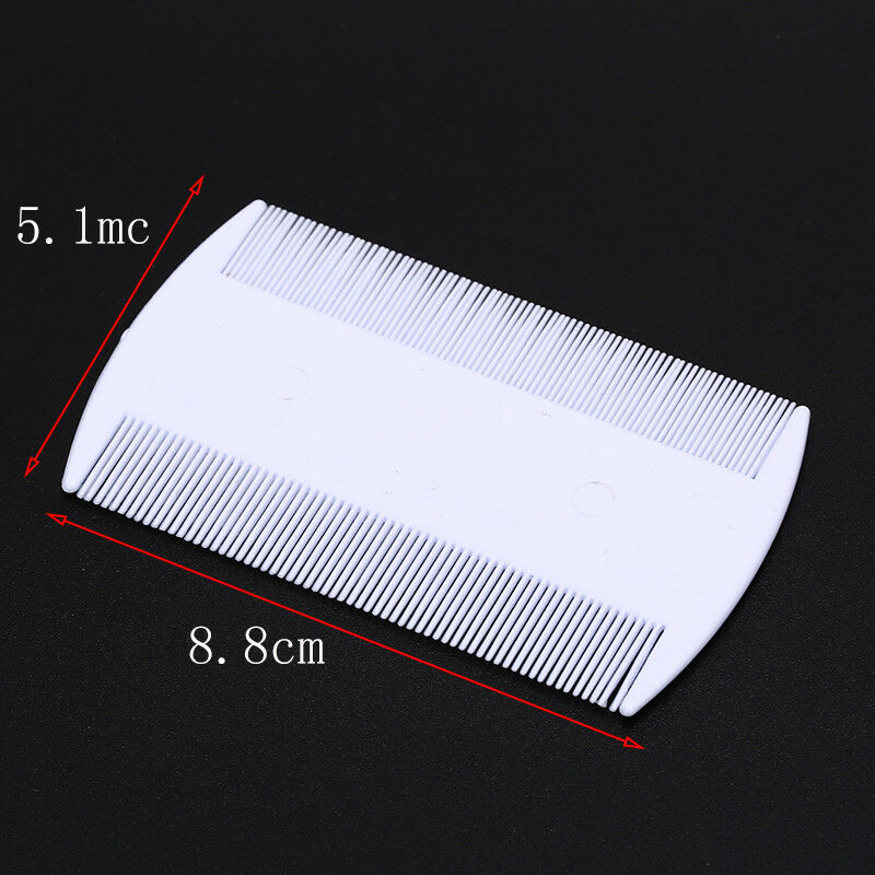 double sided head lice comb hair combs fine tooth head lice flea nit hair.l8