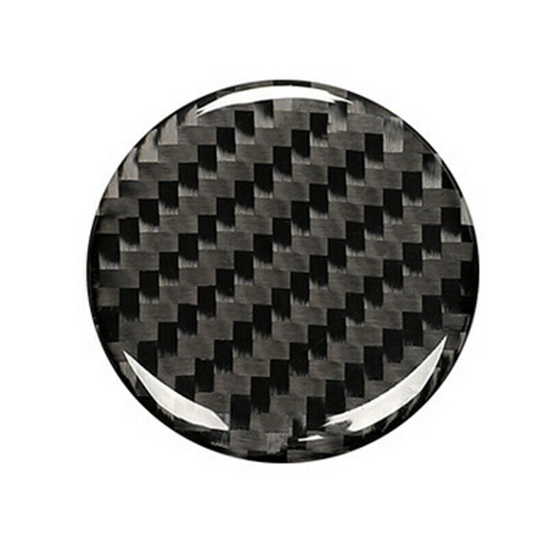 For 2014-2018 Audi A3 8V Real Carbon Fiber Auto Center Console Knob Trim Cover