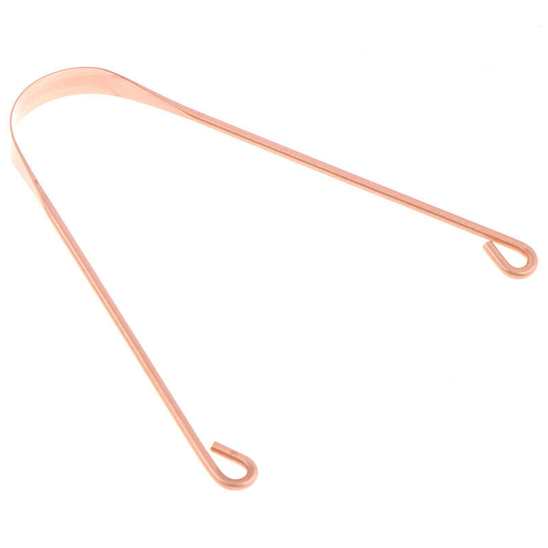 Tongue Scraper Cleaner Metal Cleaning Scraper for Men/Women Tongue Toothb.l8
