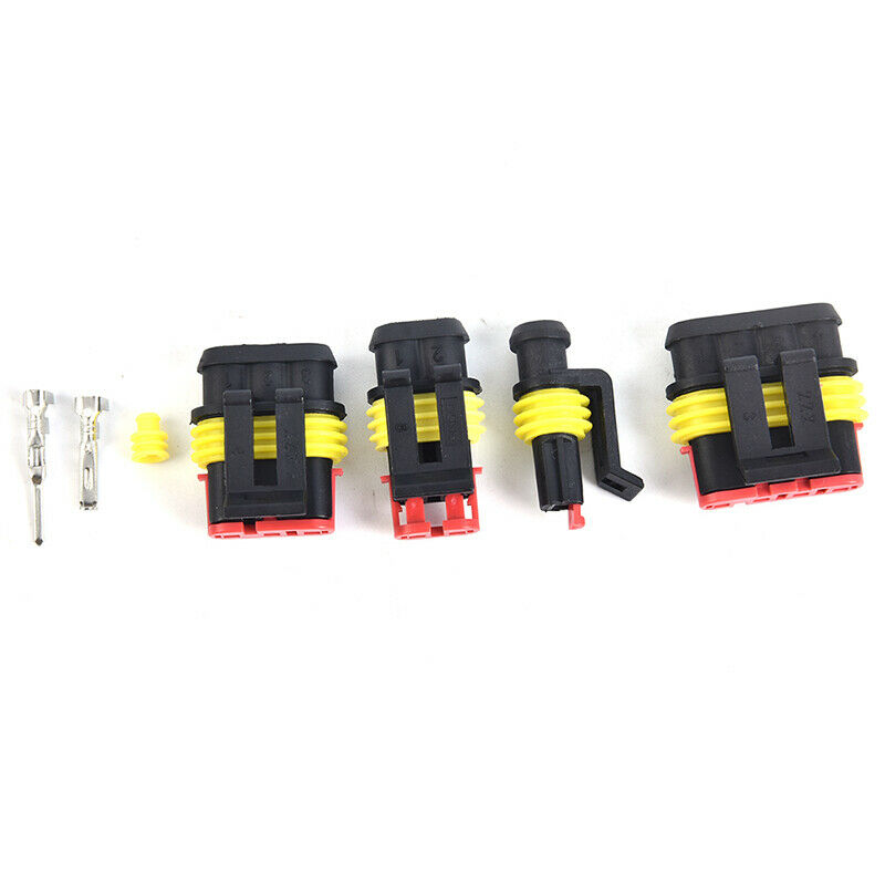 352pcs HID Waterproof Connectors 1/2/3/4 Pin 26 Sets Car Electrical Wire  PY1