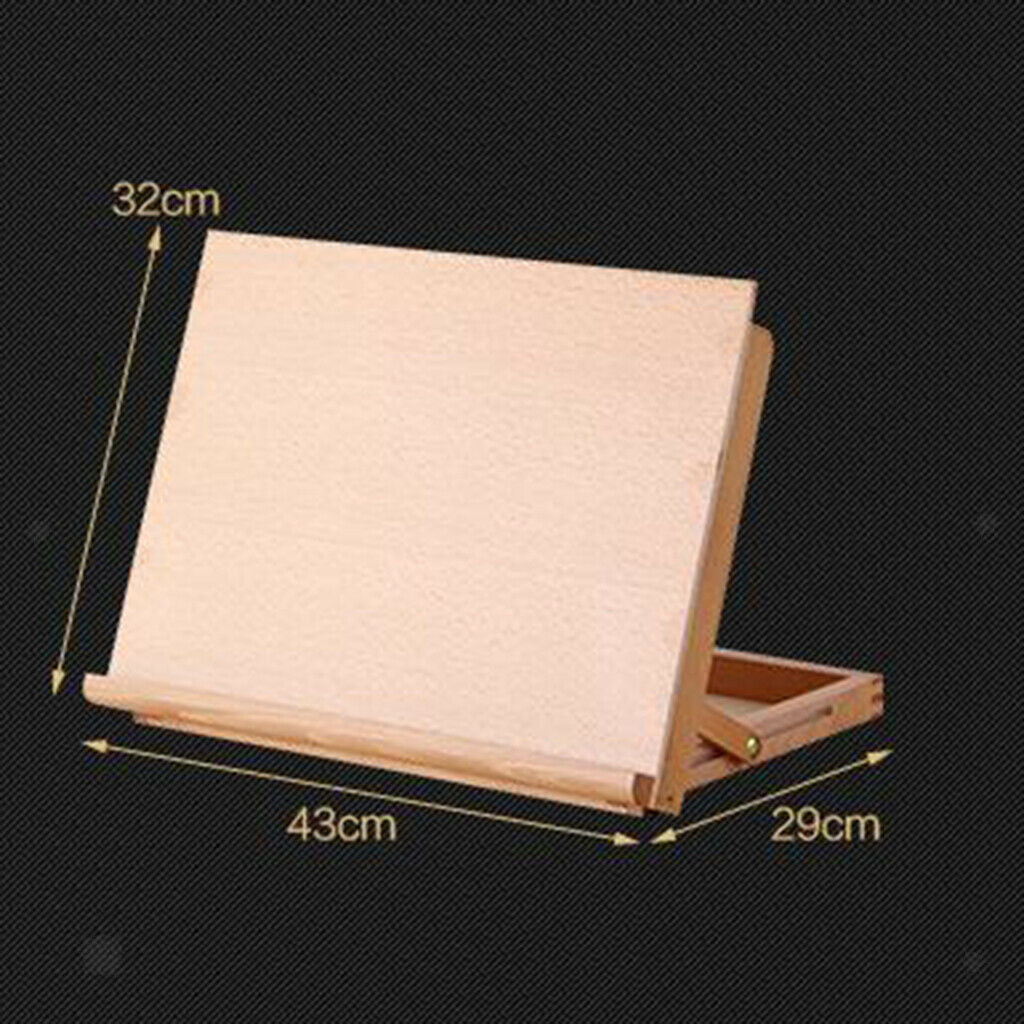 Sketching Board Adjustable Drawing Board Desk Easel Portable Tabletop Drawing