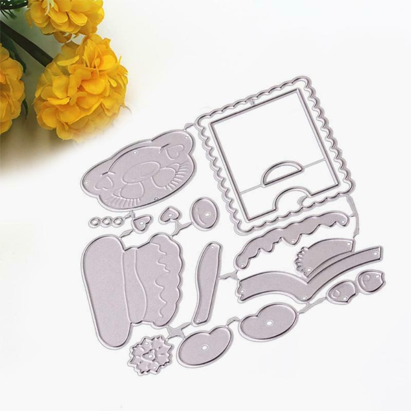 Christmas Snowman Metal Cutting Dies Stencil Scrapbook Album Paper Card Template