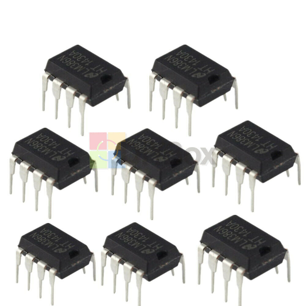 20PCS LM386 LM386N DIP-8 Audio Power AMPLIFIER IC Test Equipment
