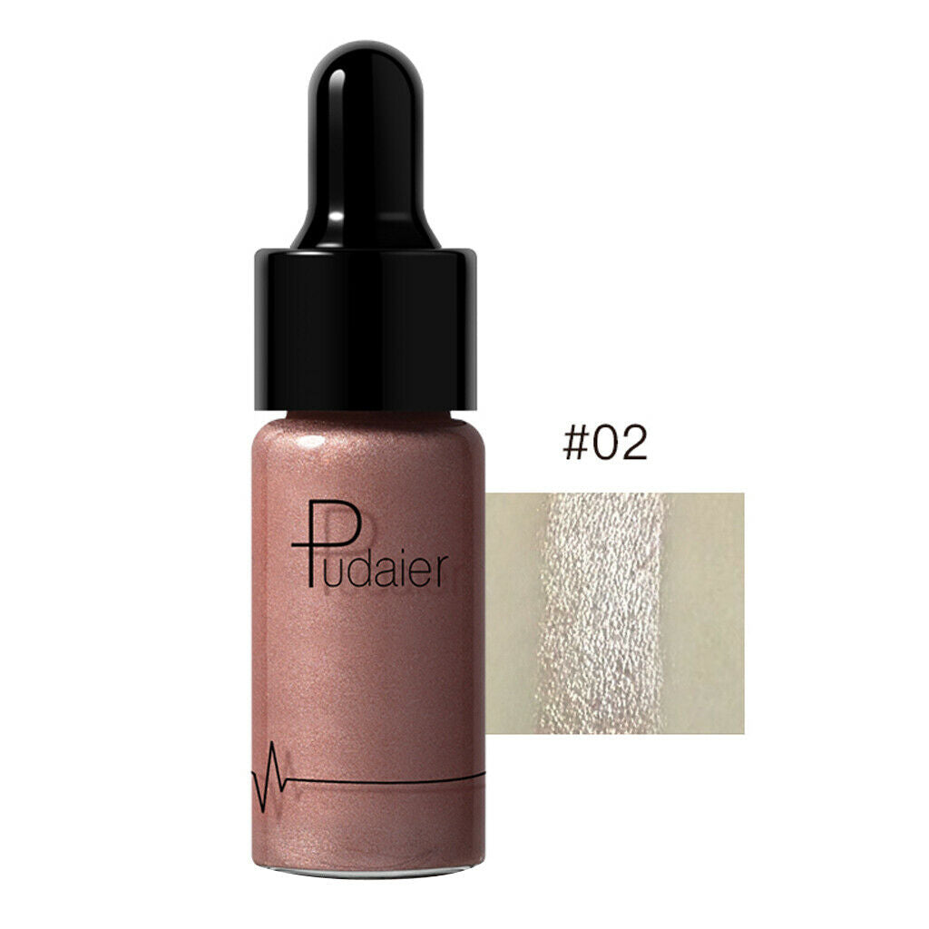 Liquid Highlighter Face Glow Concealer Foundation Bronzer 02# MOONLIGHT