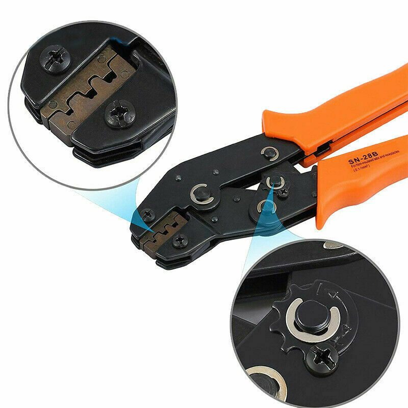 770Pcs Terminal Pliers Crimping Tool Pliers Terminal Crimper Wire Kit Sn-28B