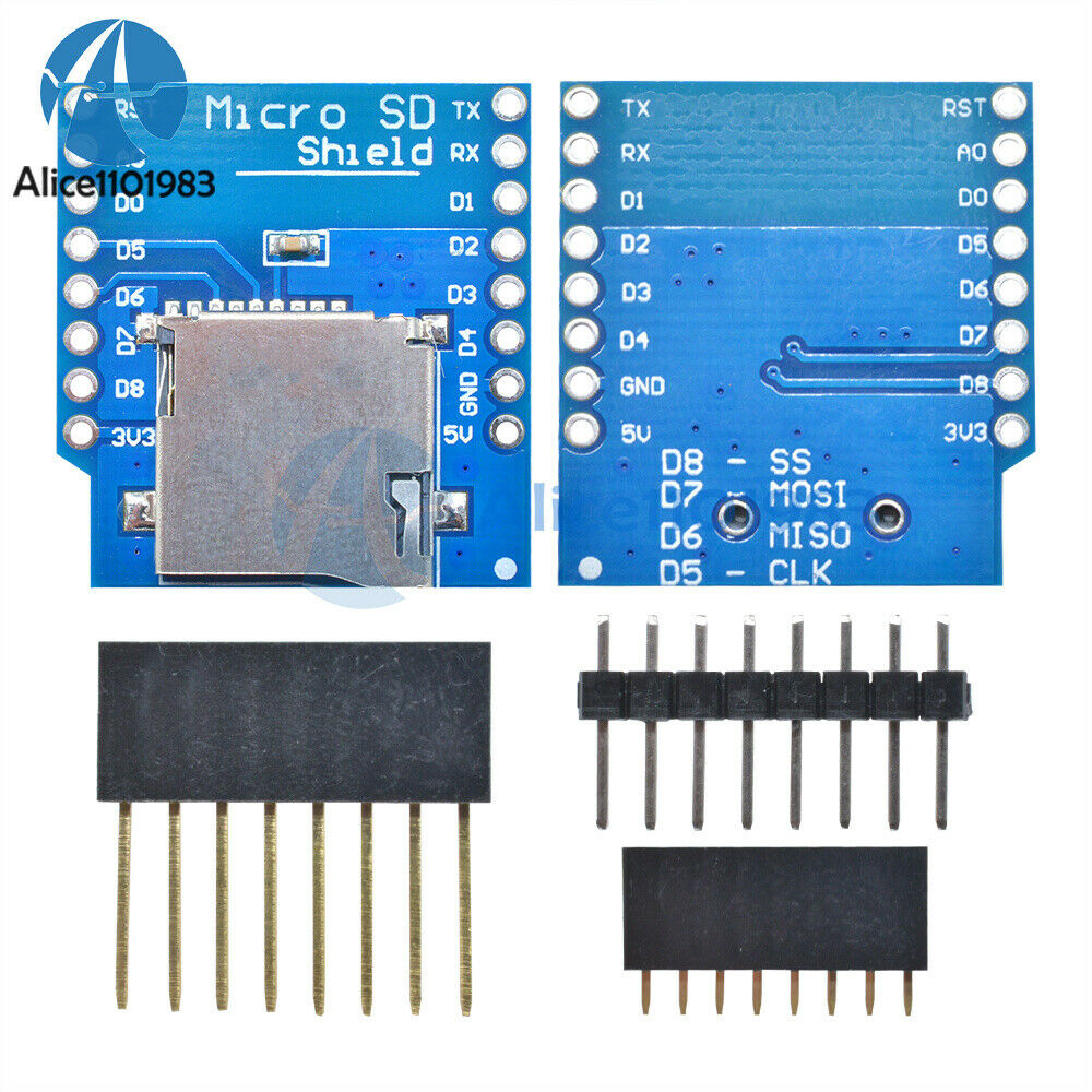 10pcs Micro SD Card Shield IoT Wireless Control for WeMos D1 ESP8266 WiFi Module