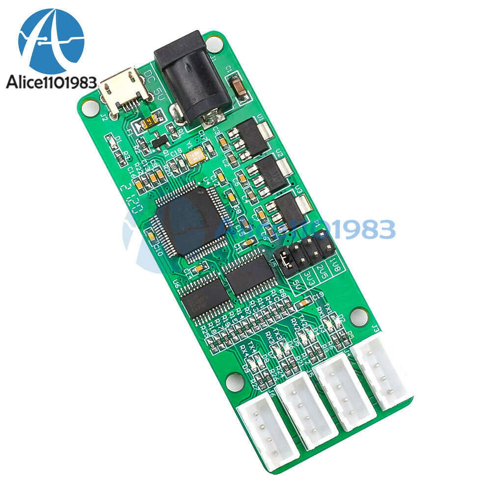 2PCS LC-FT4232-4TTL USB to 4 Channel TTL UART Serial Port Module 1.8/2.5/3.3V