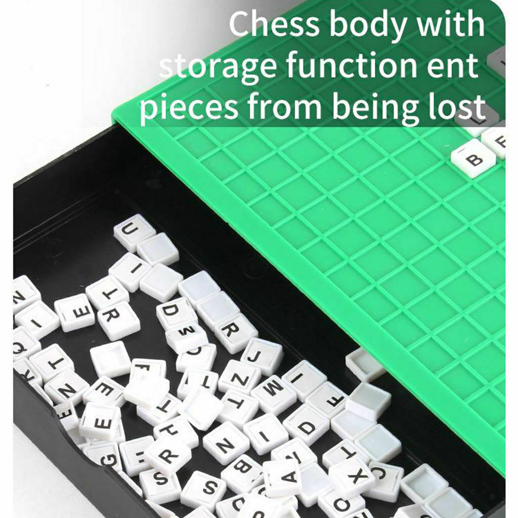 Letter Spelling Word Table Top Jigsaw Words Fun Interactive Toys Board Game