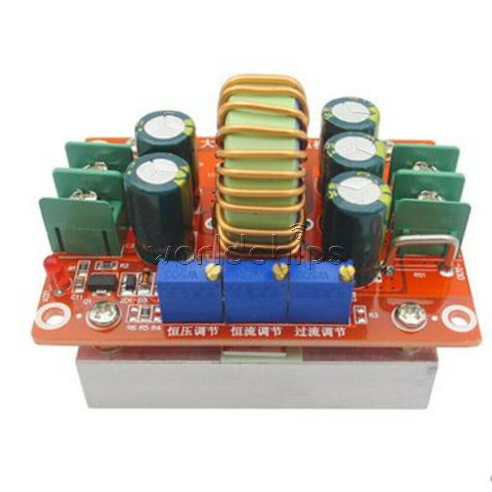 DC-DC 150W 12A CV CC Converter 4.5-32V 24V to 12V 19V 1-30V Step Down Power Buck