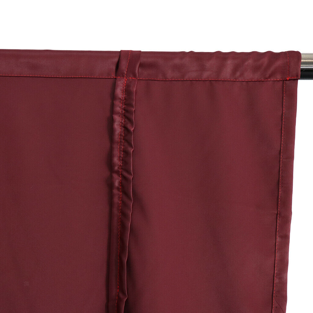 Blackout Curtain Window Curtains Room Darkening Roman Shades Red_2