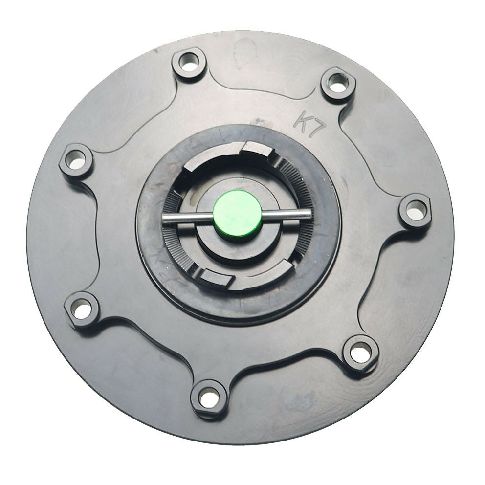 Green CNC Bow-tie Gas Fuel Tank Cap Cover For Kawasaki ZX11 ZXR400 Ninja ZX ZZR