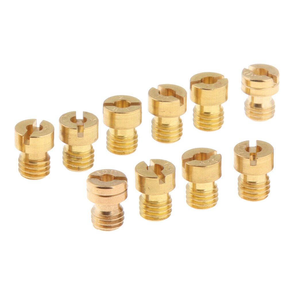 Set of 40 Carburetor Main Jet Parts Kit 108 115 116 118 124 for PWK FCR 8mm