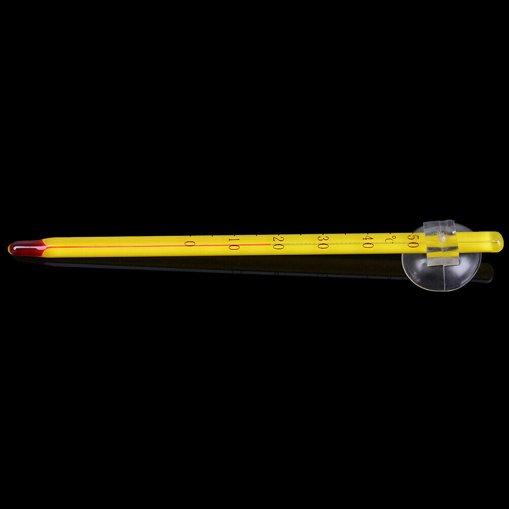 1Pc tube aquarium fish tank tools thermometer temperature submersible suct D Lt