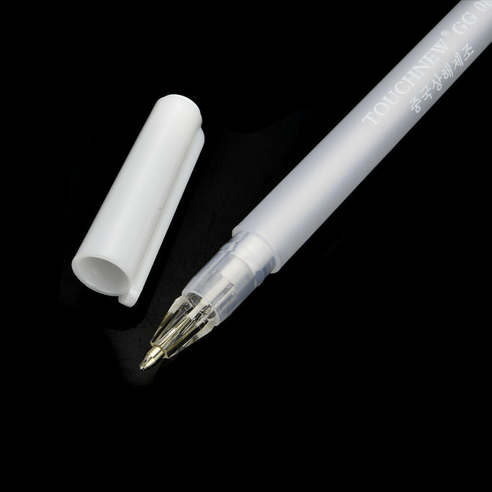 White Gel Ink Pen Artist Archival Fine Tip Sketching Drawing Painting Tool Pens