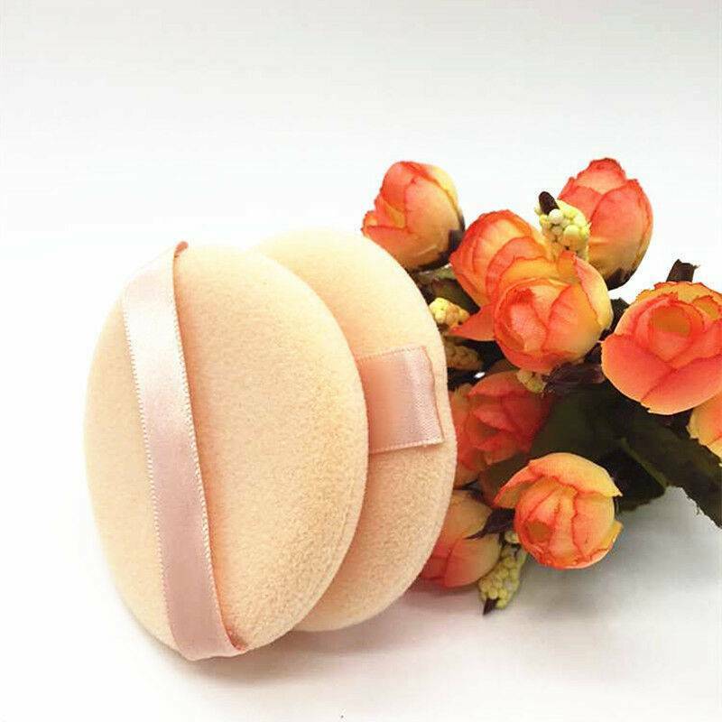 5x Soft Pad Facial Beauty Sponge Powder Puff Pads Face Foundation Makeup Tool AU