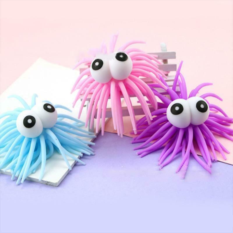 Bouncy Fidget Toys Stress Relief Squeeze Balls Puffer Ball Party Supplies