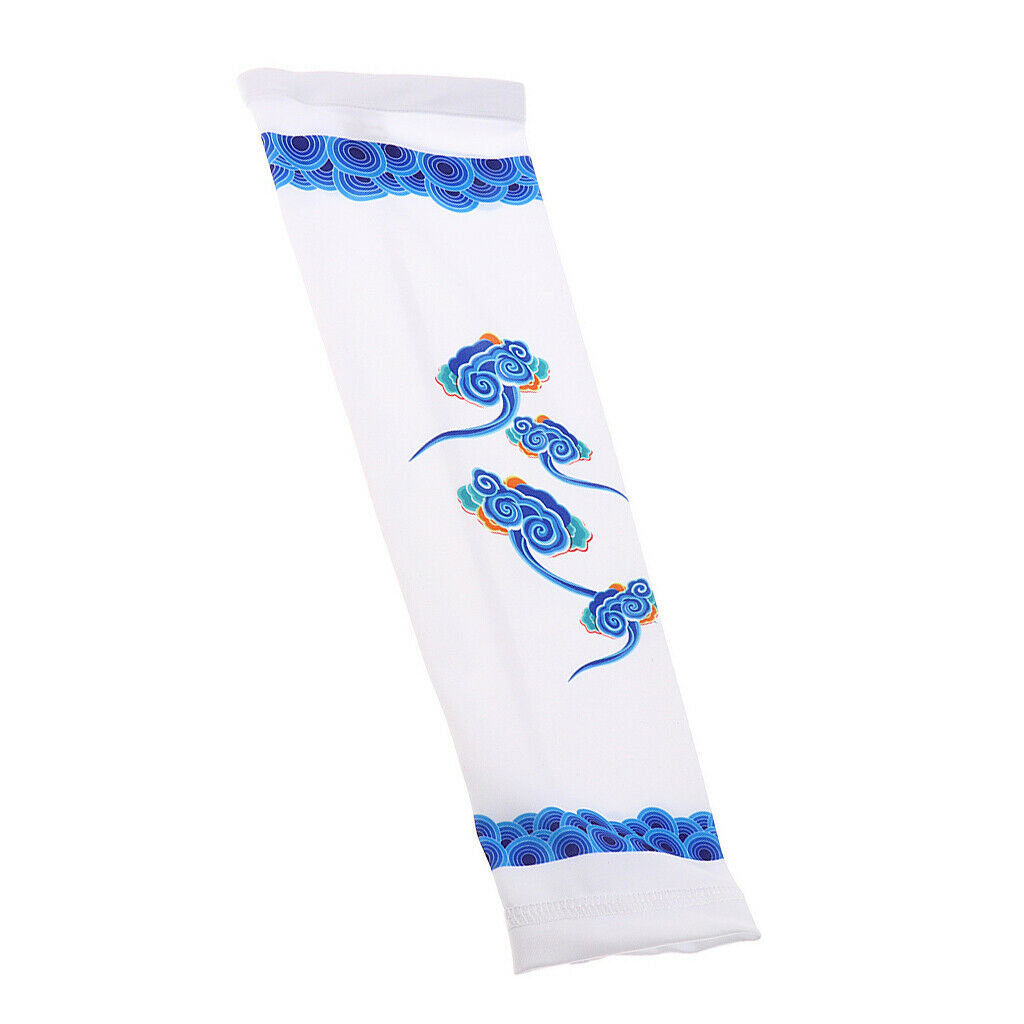 1PCS Breathable Sports Elbow Arm Cycling Basketball Elastic Long Arm Sleeve - M