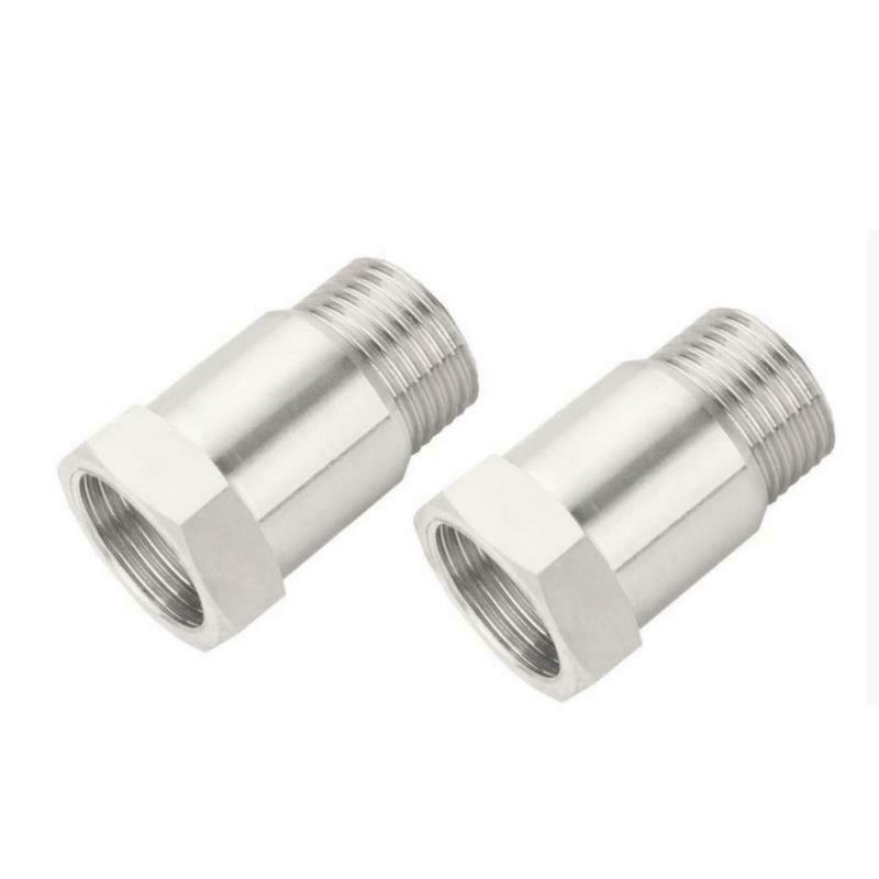 O2 Oxygen Sensor Extender Spacer 90 Degree 02 Bung Extension