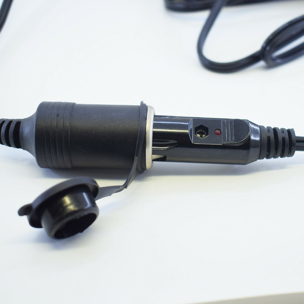 1pc 12ft/3.6M 18AWG Car Cigarette Lighter Socket Male to Female Extension Cable