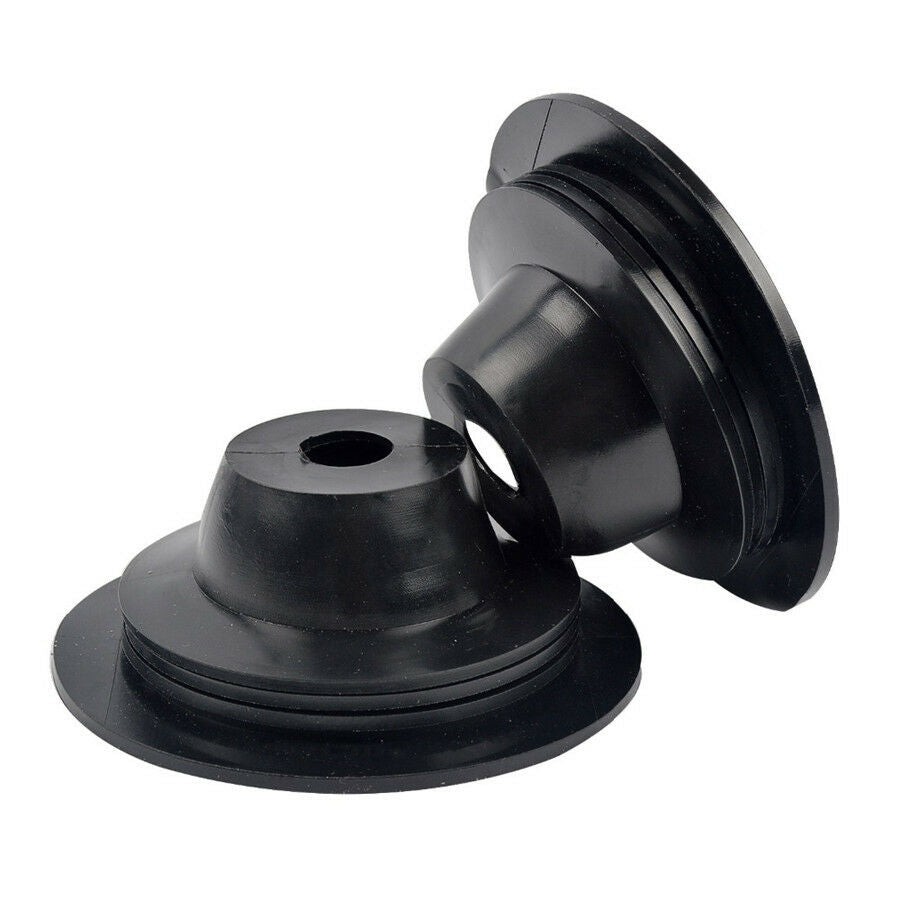 2Pcs Universal 100mm Car Headlight Rubber Dust Seal Cover For LED HID Xenon Bulb