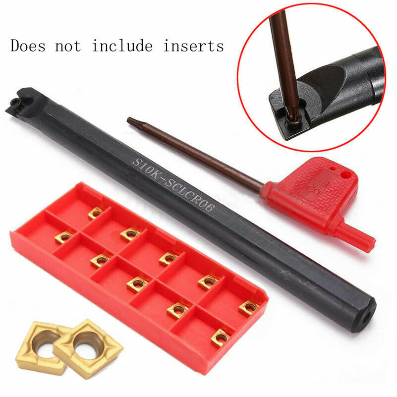 95° S10K SCLCR06 (10*125mm)Lathe Boring Bar Turning Holder for CCMT0602 inserts
