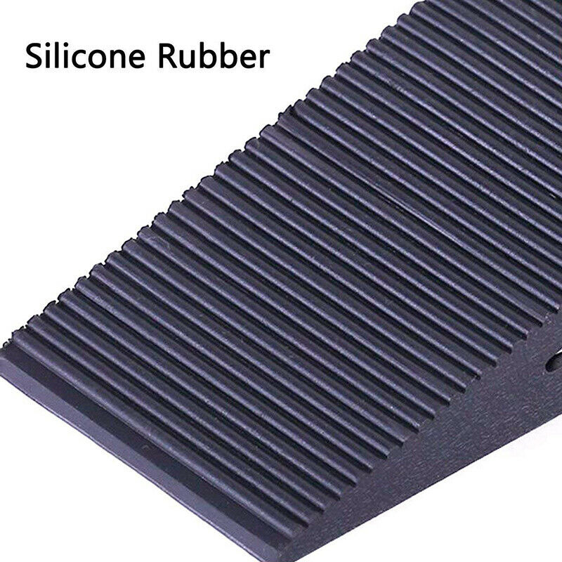 Door Wedge Rubber Heavy Duty Stop Large Strong Stopper Jam Jammer Non Slip HN US