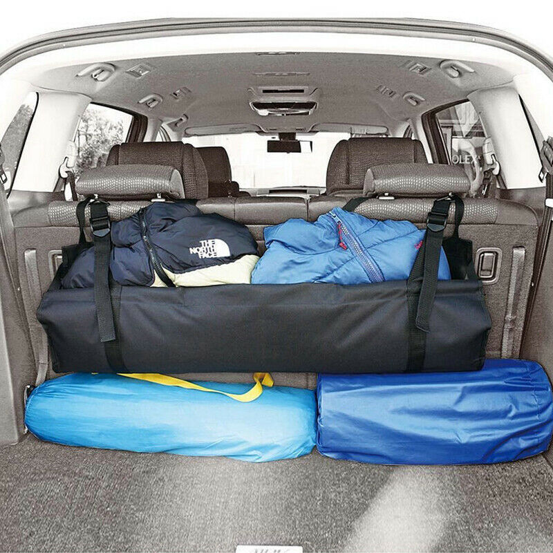 Large-capacity Hanging Car SUV Trunk Storage Bag Folding Bike Organizer Luggage