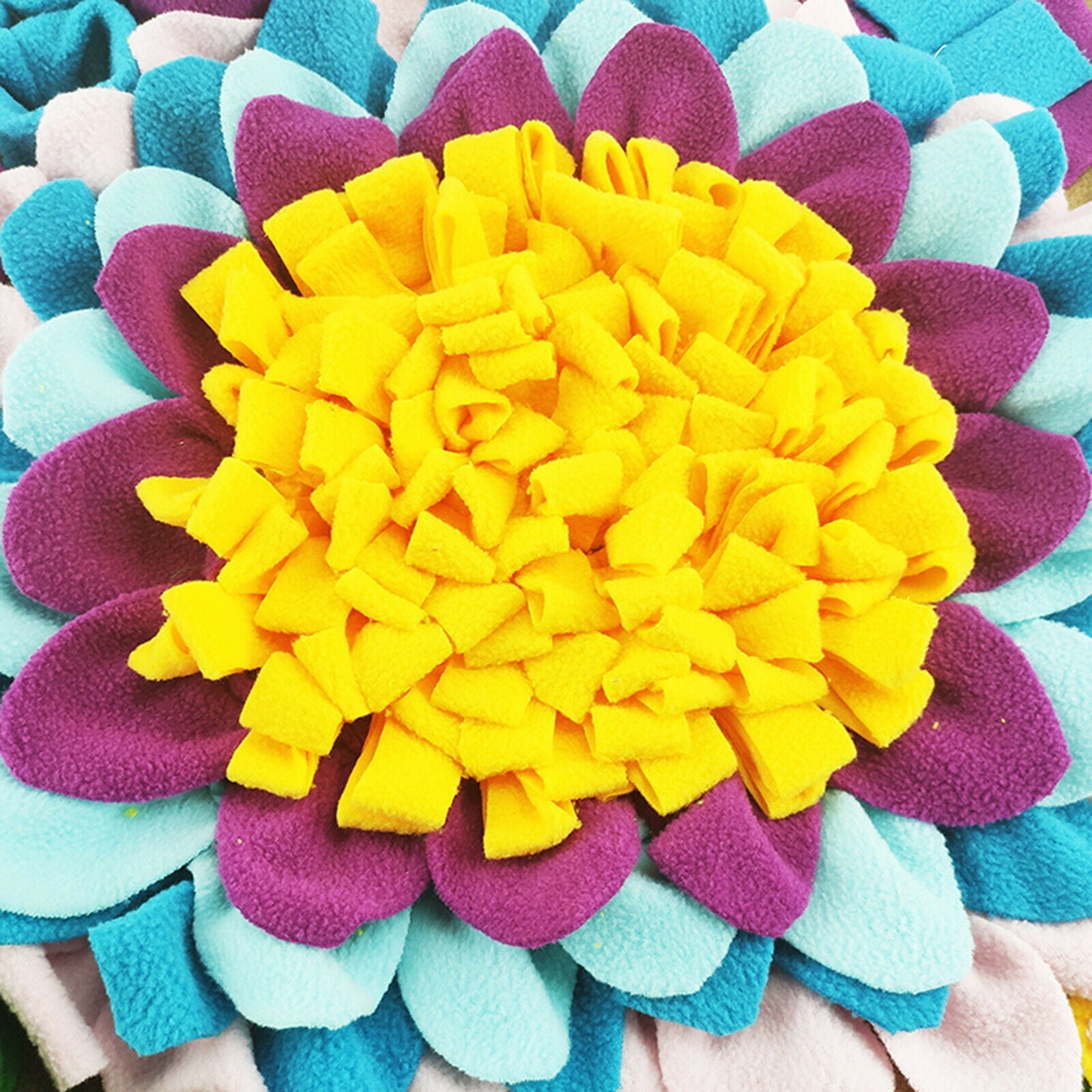 Flowers Snuffle Treat Mat For Dogs Cats Training Slow Feeding
