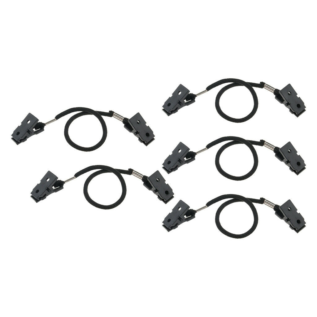 5pcs Hat Retainer Clip   Eyewear Retainer Strap Hat Holder Cord Cycling