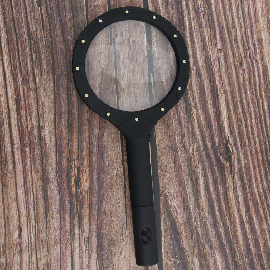 Handheld Magnifier Magnifying Glasses Loupe For Reading Jewelry 3X