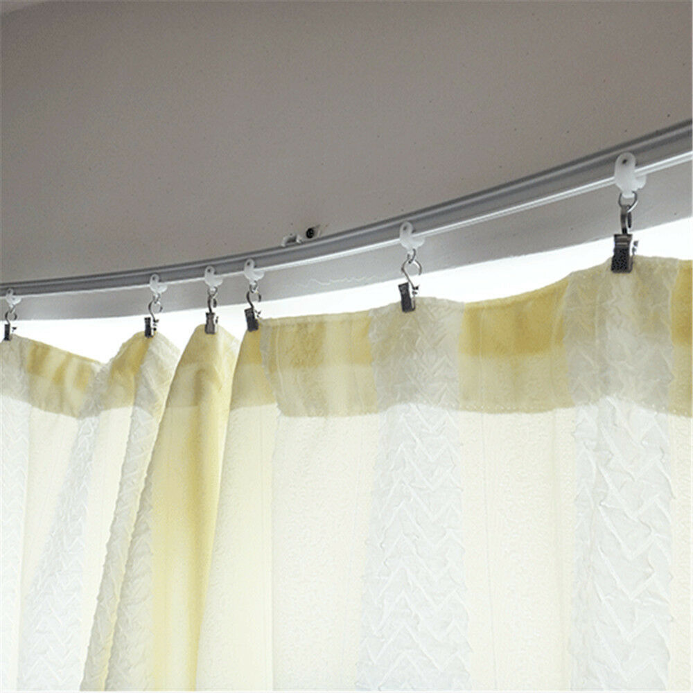 Pack of 10 Stainless Steel Hanging Clips Clothings & Curtains Hook Hanger