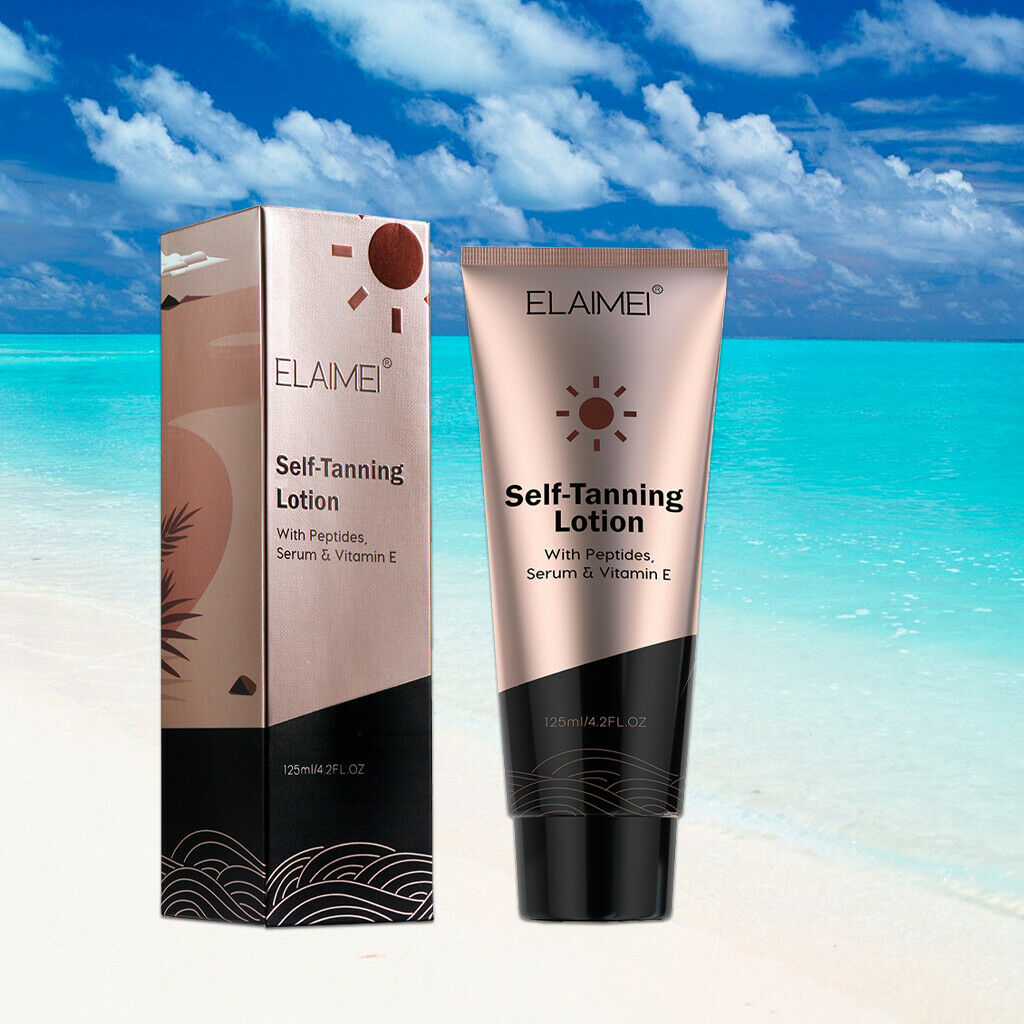 Organic Tanning Bronzing Self Tanning Lotion Body Natural Tan Looking 125 mL