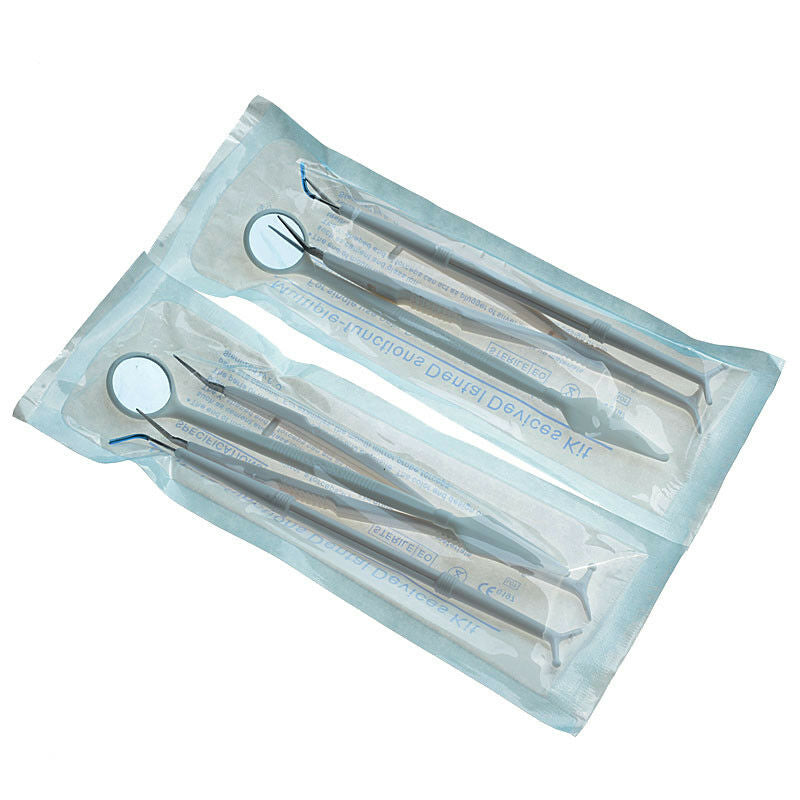 50packs  DentalInstruments Disposable Set-Mirror Plier&Explorer Kit 3PCS/Kits