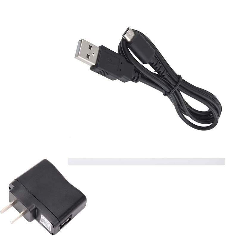 US Battery POWER Wall AC Charger+USB DATA Cable For Nintendo DS NDS Lite NDSL