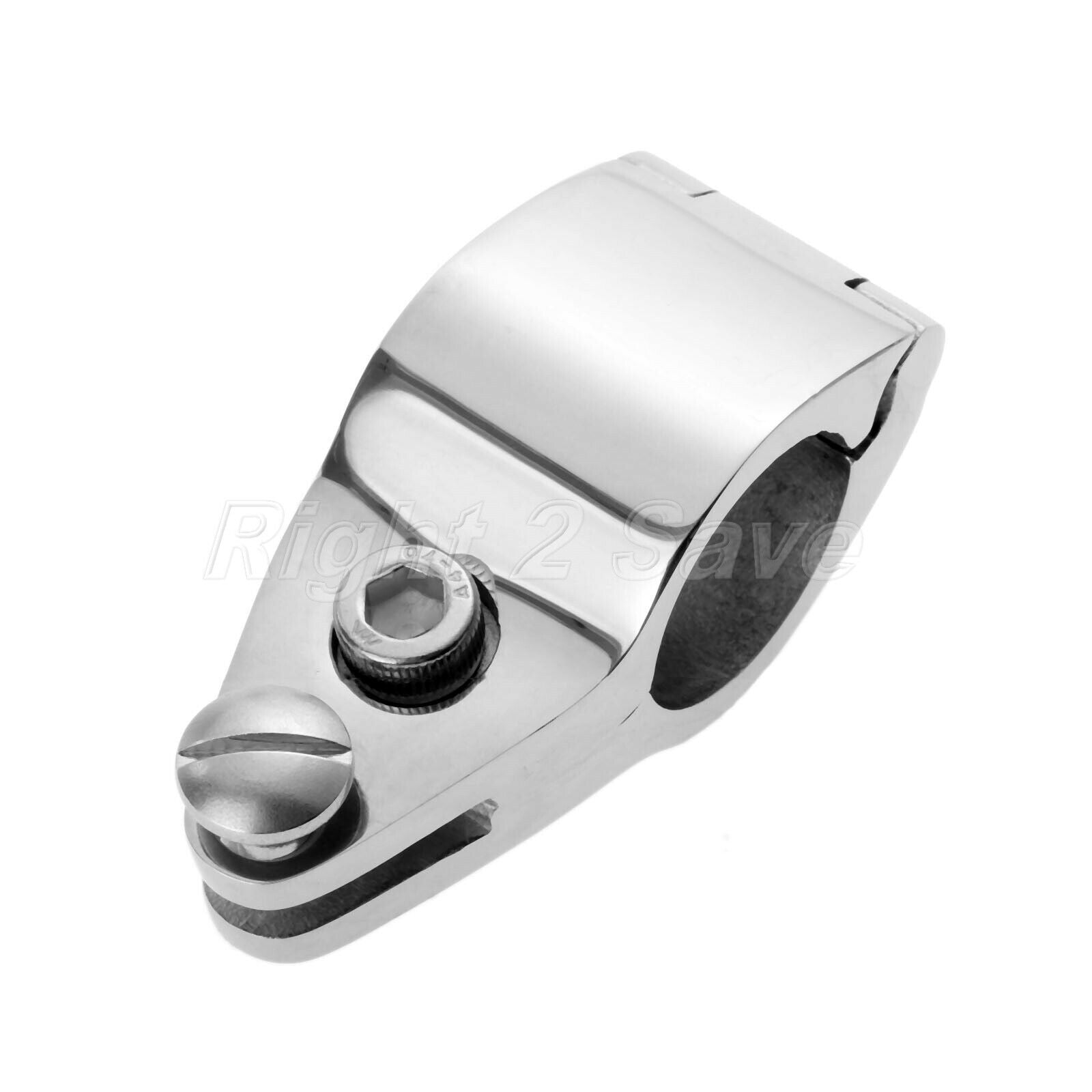 1x 7/8" Marine 316 Stainless Jaw Slide Hinged Bimini Top Hardware Boat Fitting