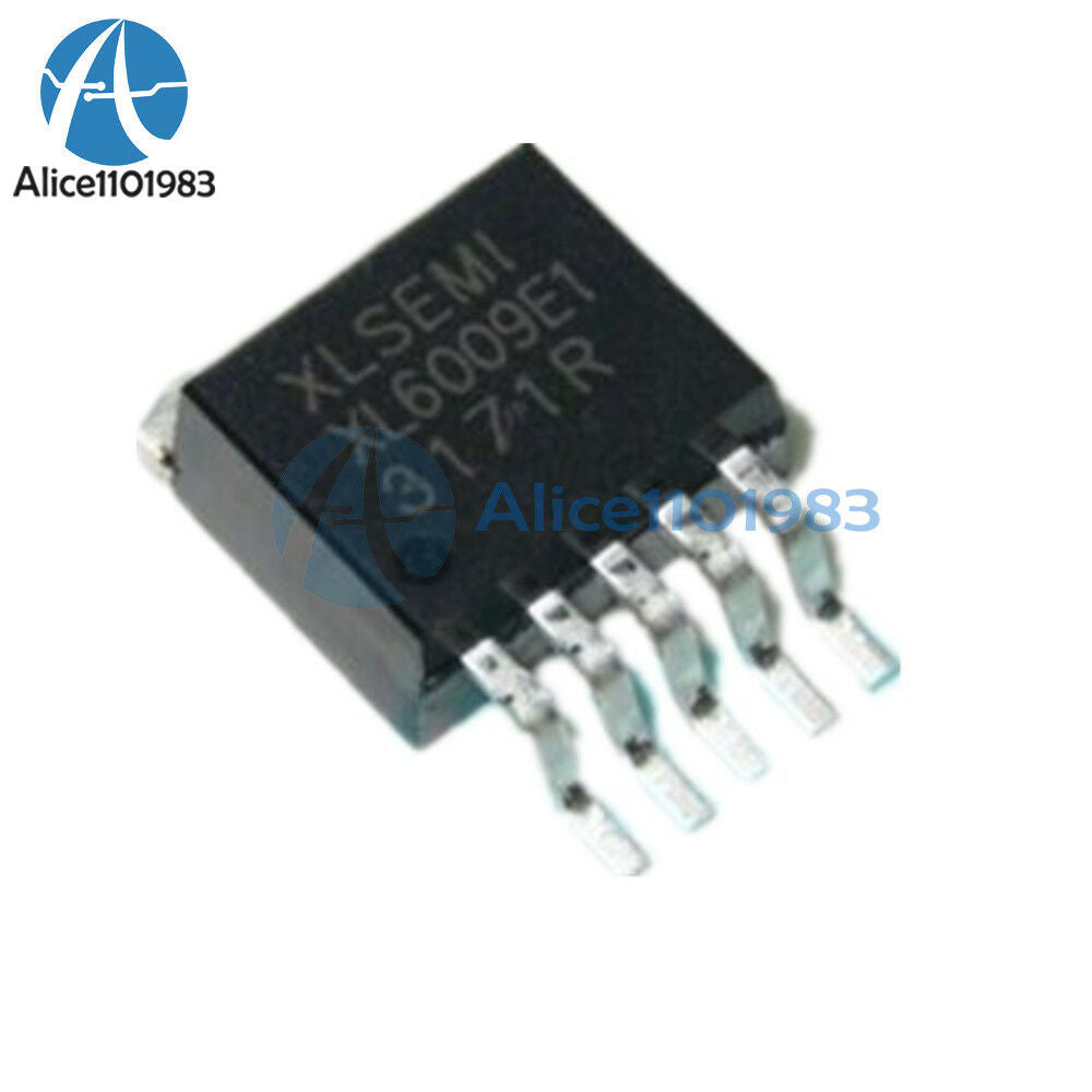 2PCS XL6009E1 DC-DC Adjustable Step-up Boost IC Chip 42V/4A/400KHz TO-263 IC