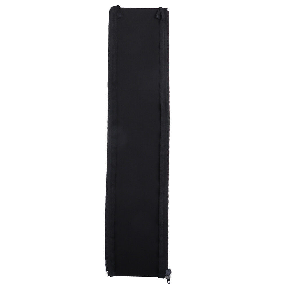 1Pc DIY neoprene cable management sleeve zipper wrap wire hider cover organ Lt