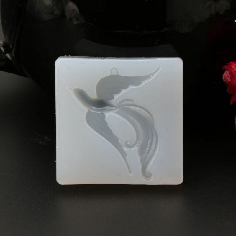 Beatuy Bird Phoenix Pendant Jewelry Silicone Mold Craft Tool Jewelry Making DIY