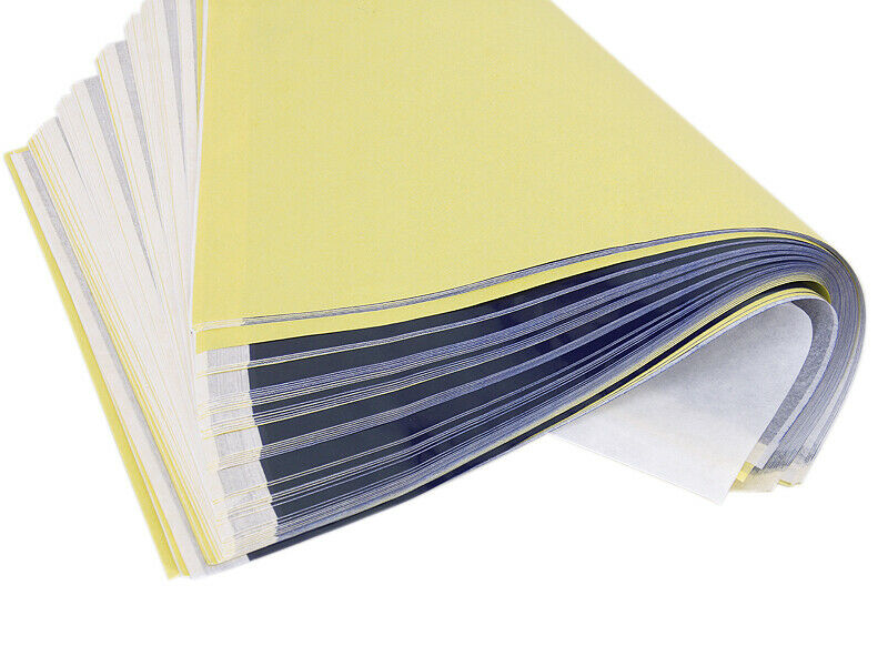 50x Professional Tattoo Transfer Paper Thermal Stencil Paper for Tattoo