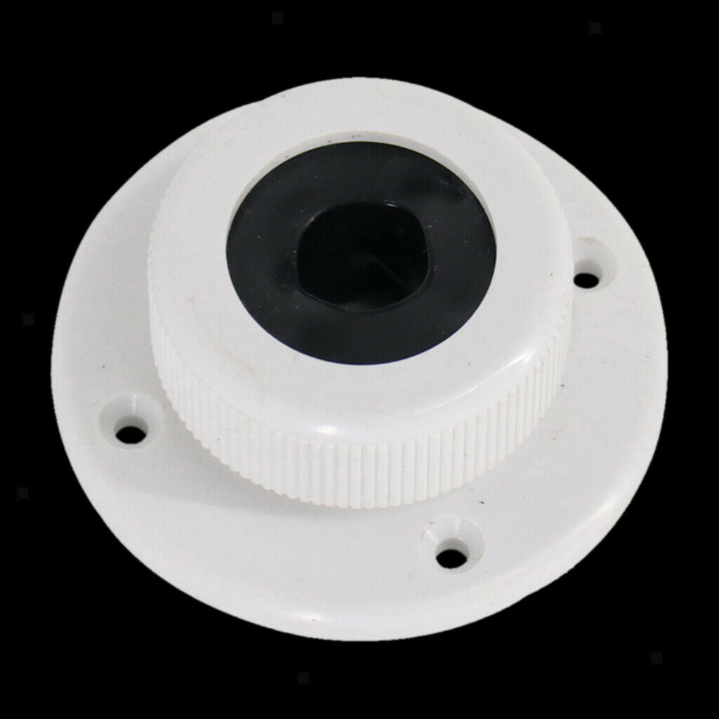 ABS Water Tight Cable Pass Thru Outlet for Boats Marine w/Threaded Cap