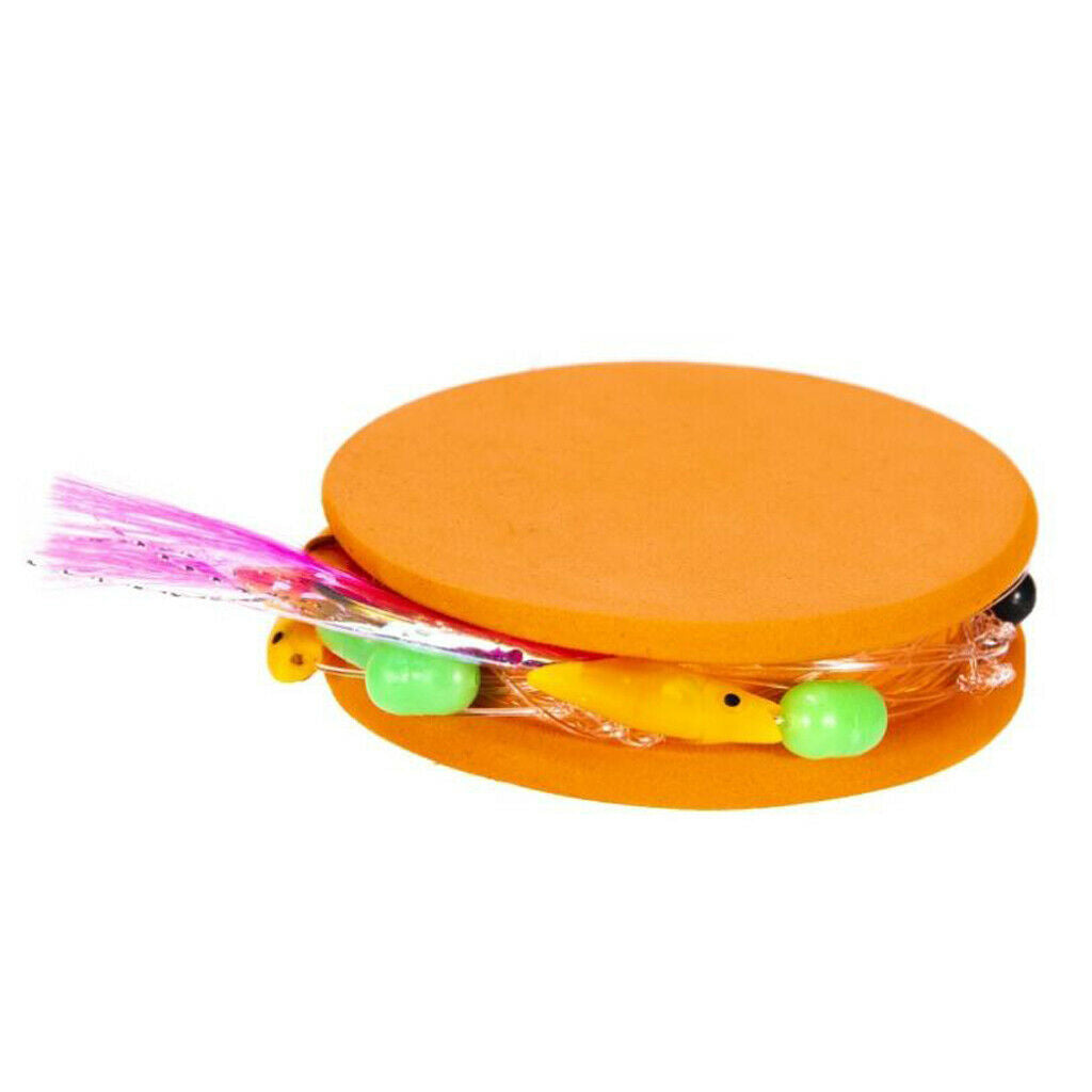 10Pcs Foam Materials Fishing Line Board Fishing Winding Board Wrapped Wire Spool