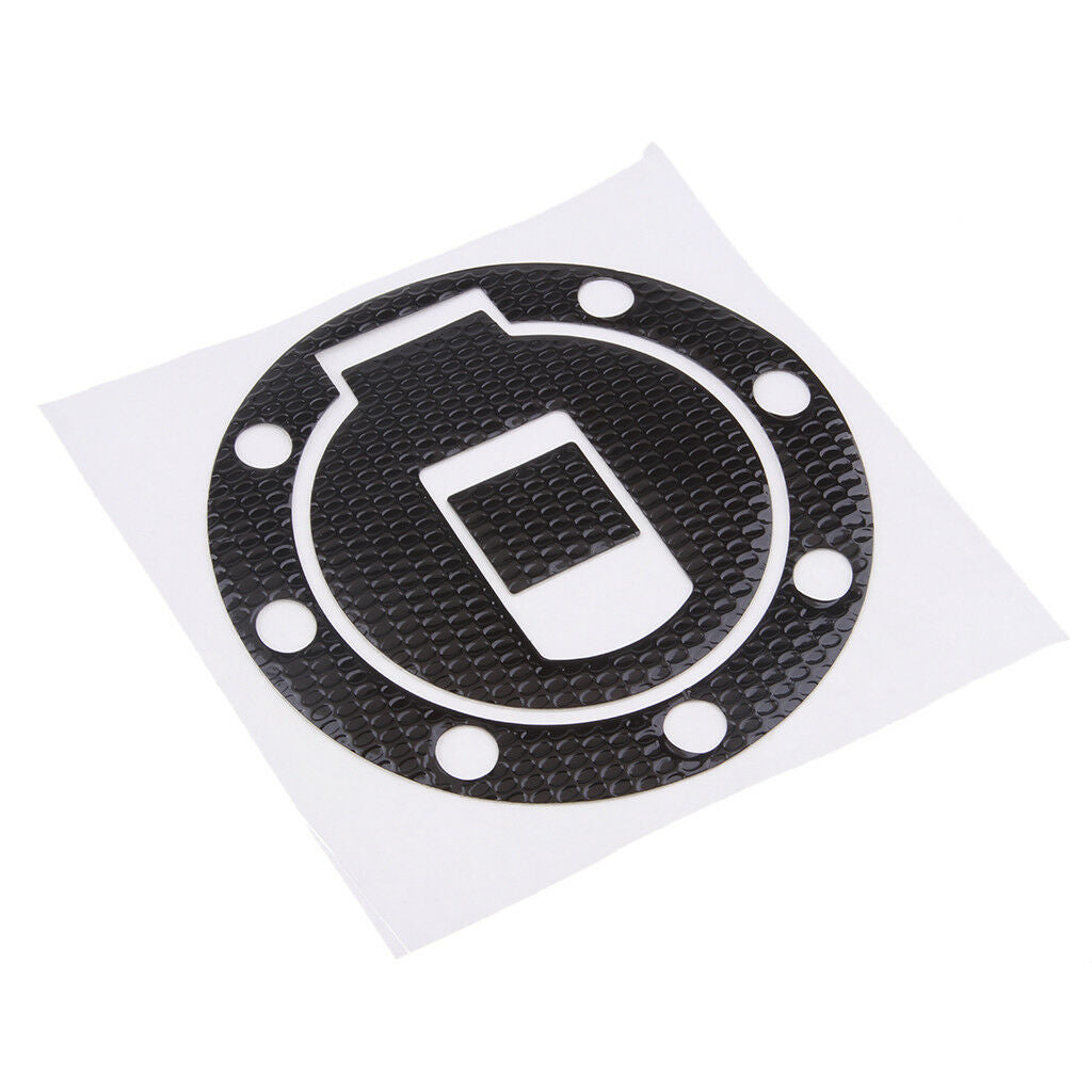 Black Gas Tank Fuel Cap Cover Protector Pad for Yamaha FZR250 FZX250,TTR250